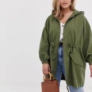 ASOS Curve Lightweight Parka size 20